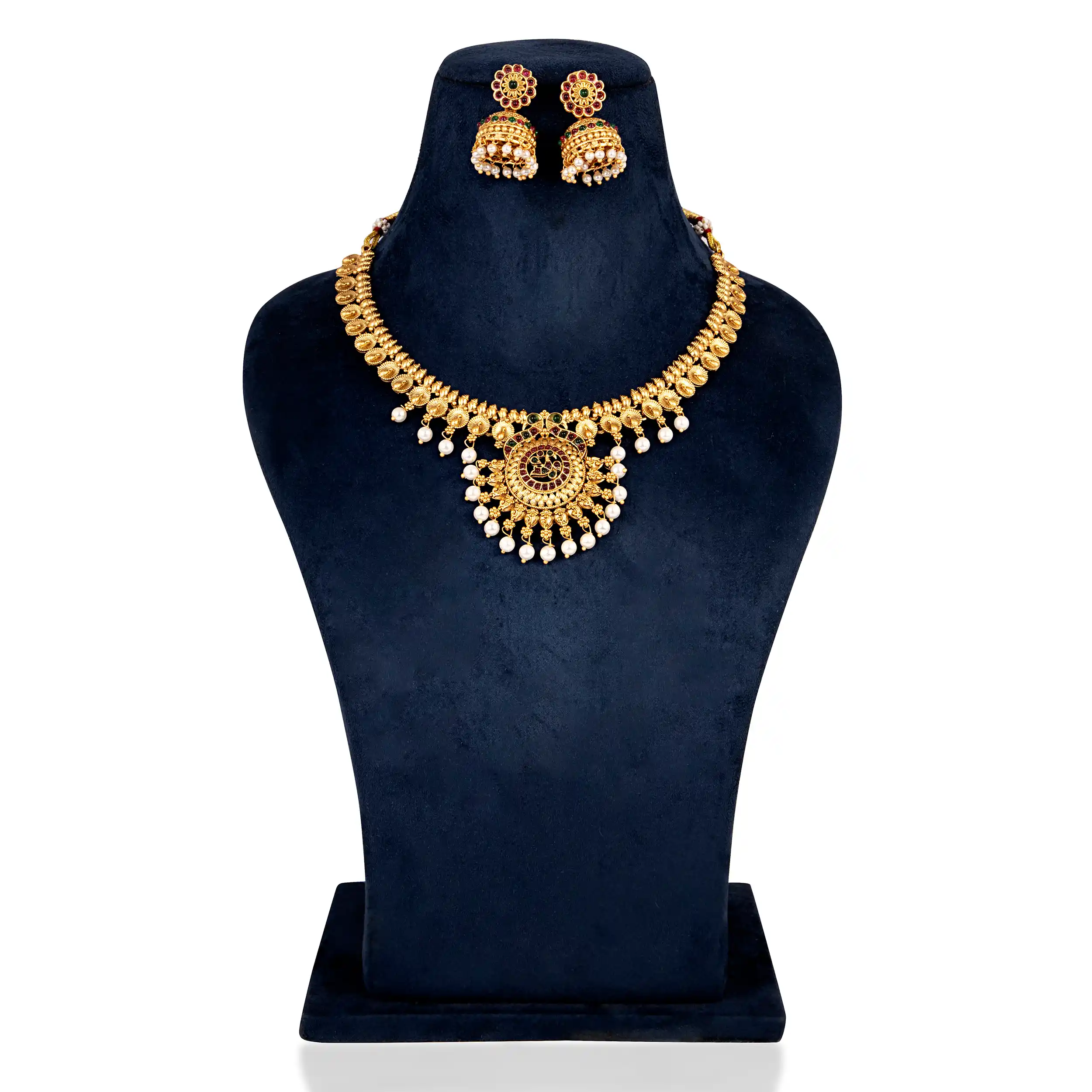 Allure Fancy Jewellery Sets Tempal Jewellery Set.png